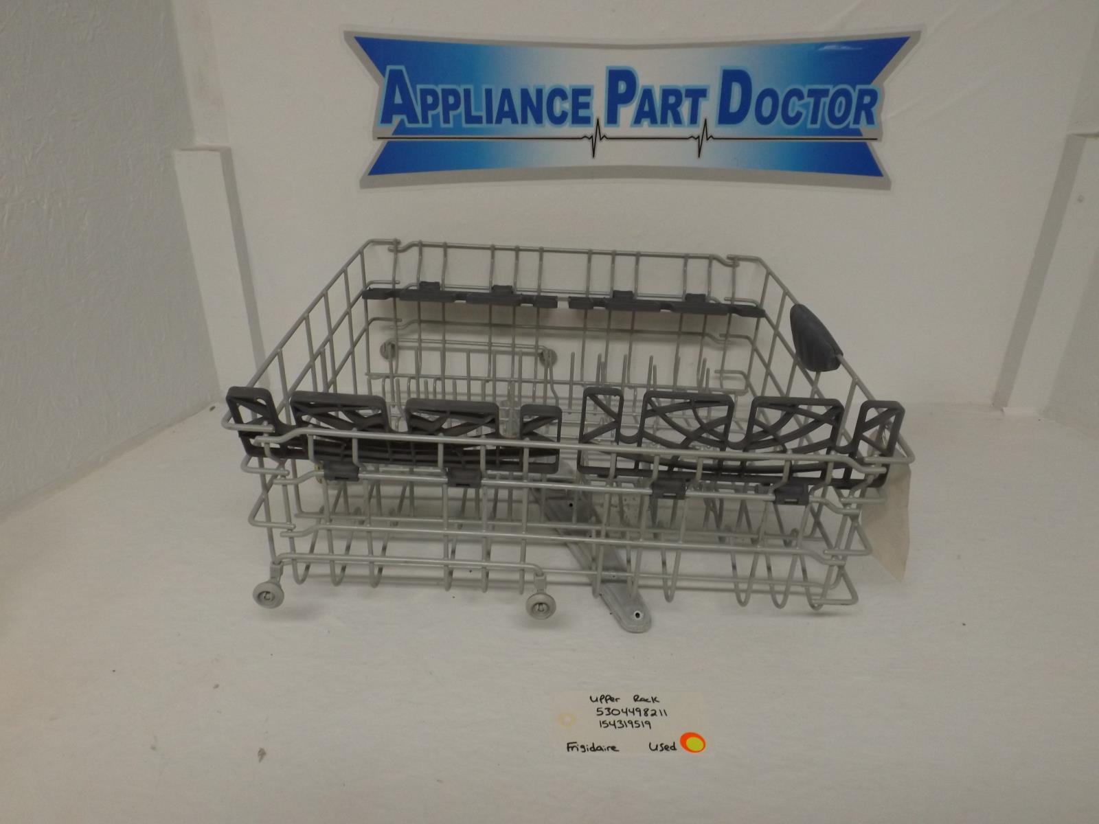 Frigidaire Dishwasher 5304498211 154319519 Upper Rack Used Frigidaire Dishwasher 5304498211 154319519 Upper Rack Used